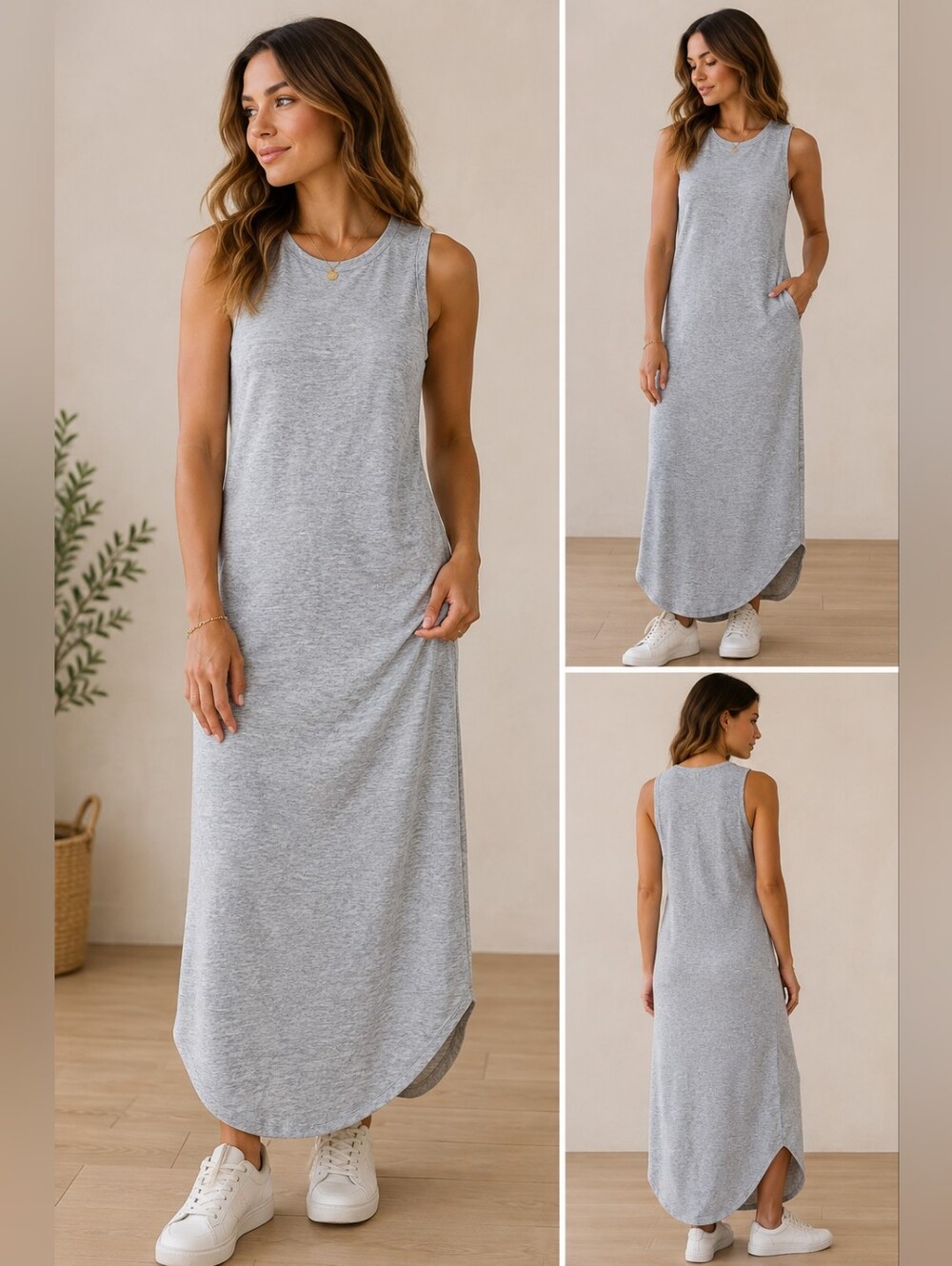 Philosophy Sleeveless Long Dress